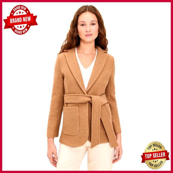X-Small Boiled Wool Blazer Dry Clean Only Long Sleeves